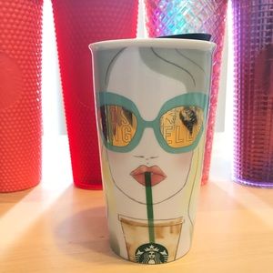 Starbucks hot ceramic cup